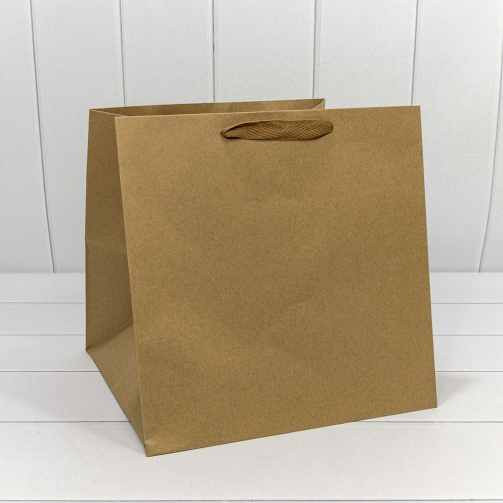 Пакет подарочный 30х30х30см (Крафт)