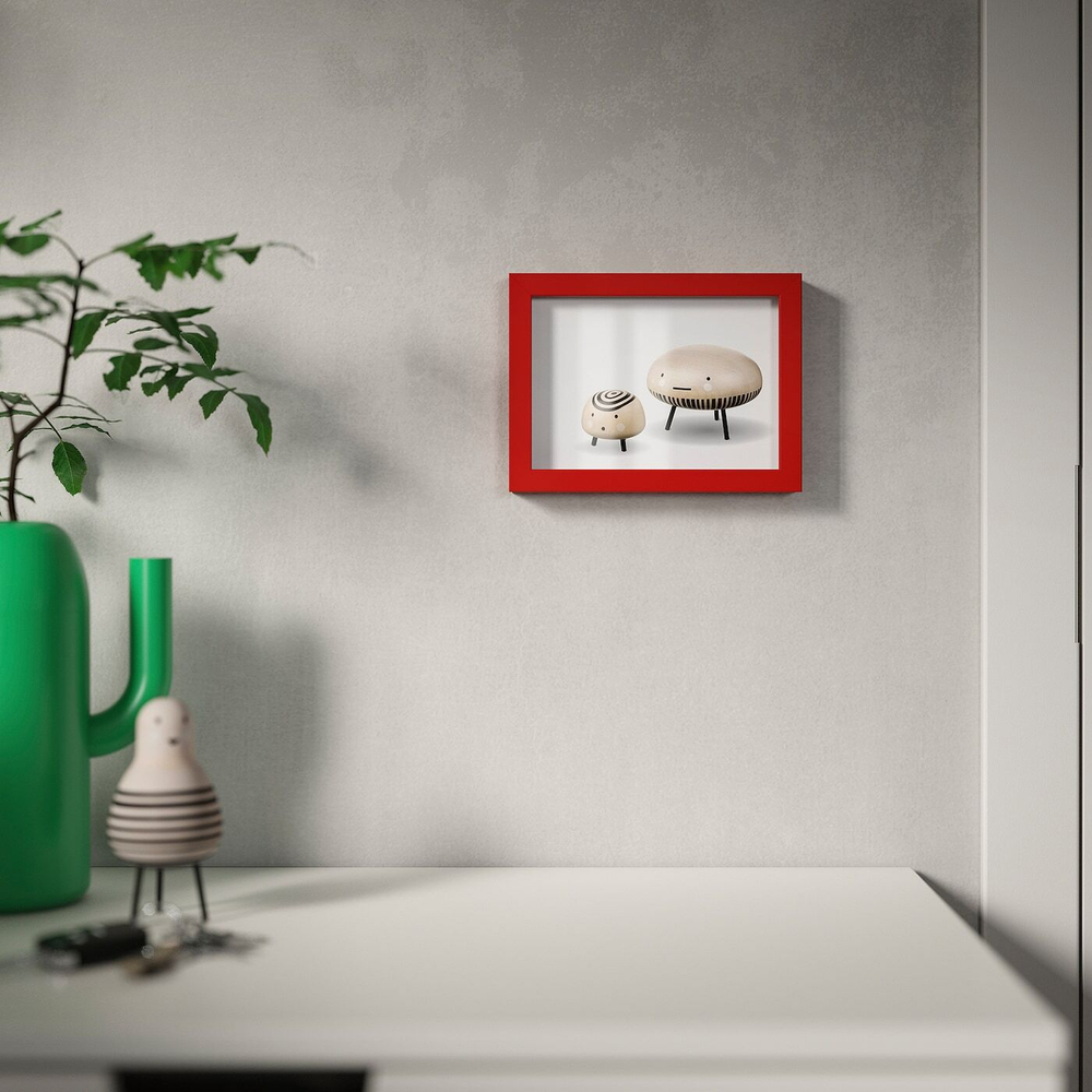 IKEA RÖDALM  (ИКЕА РÖДАЛМ)  -  Рамка, красная, 13x18 см
