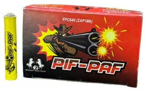 FPC646 Петарды "PIF-PAF" (0,24 грамма) (1 упаковка / 20 штук)