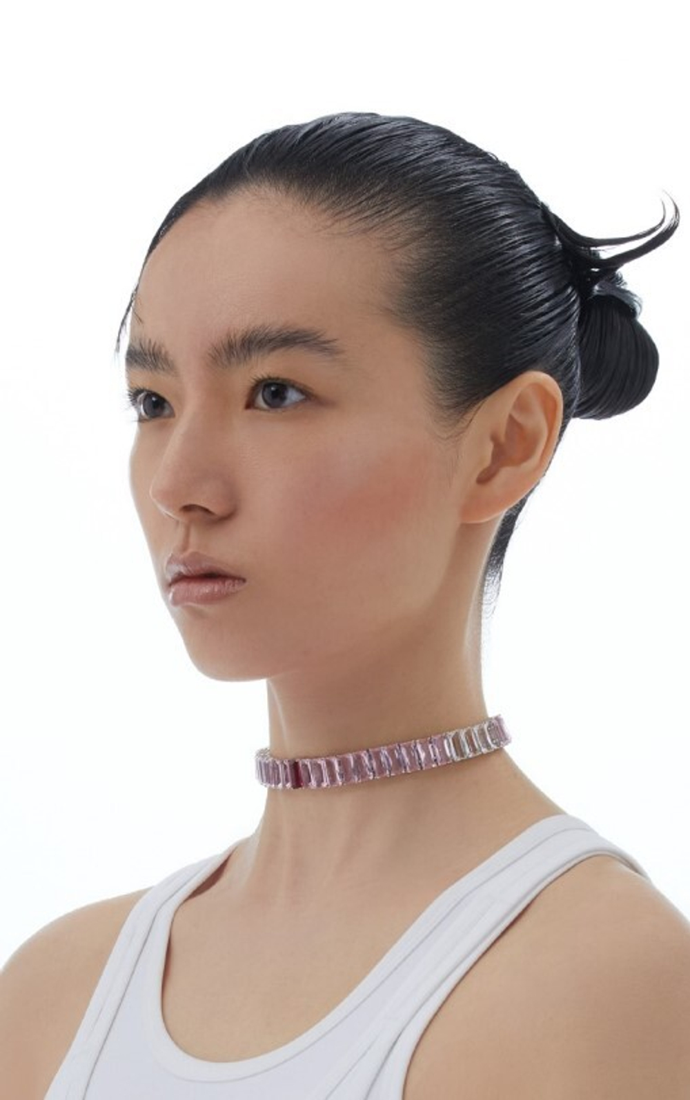 KVK THE BLOSSOM Peach Blossom CHOKER Necklace