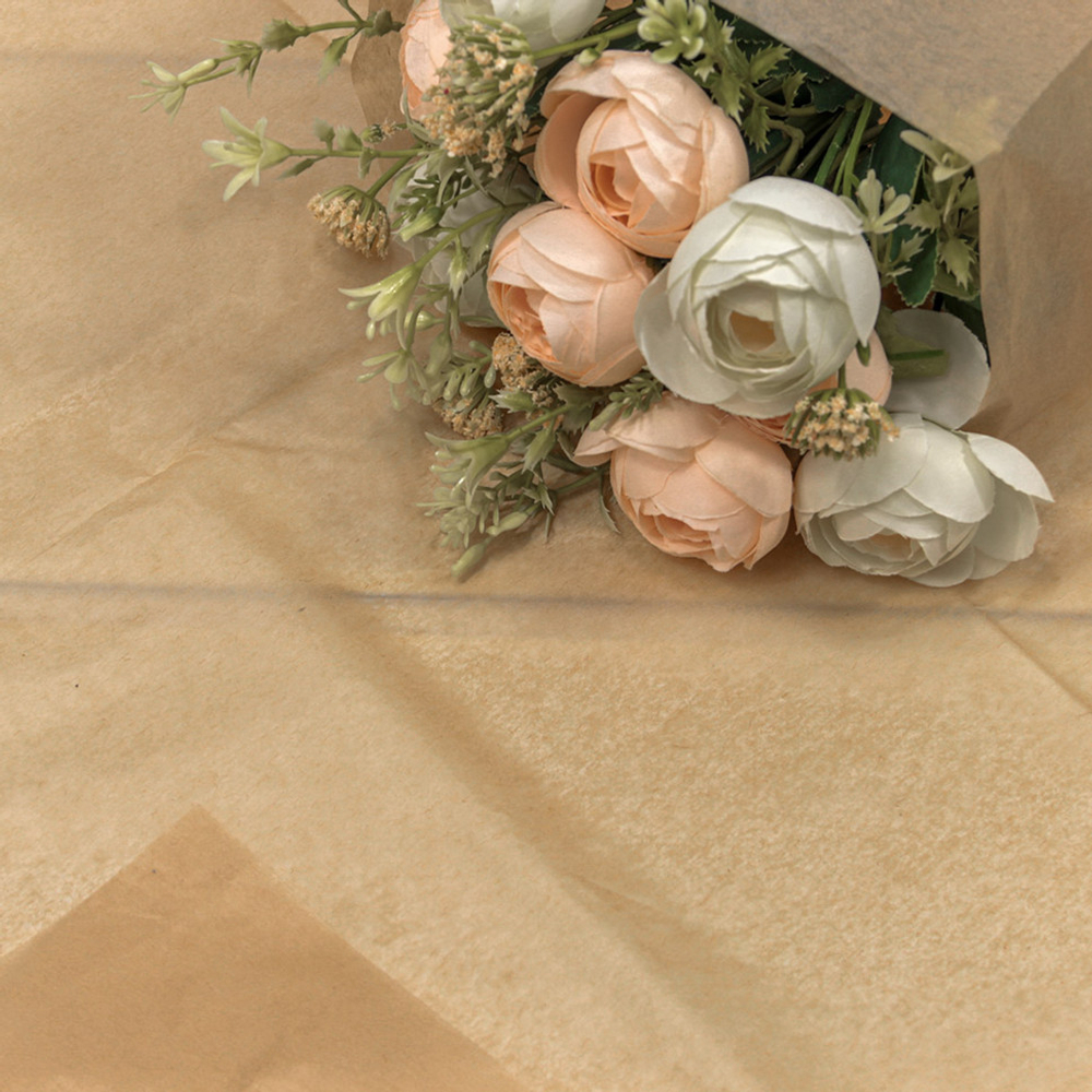 Бумага В листах 10 шт "Тишью" 50 х 66 см (Натуральный)