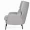 Кресло Alexa, серый велюр