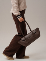 Кожаная сумка DBR 31341 темно-коричневый