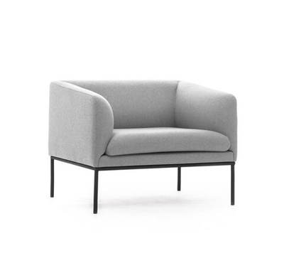 LIRO кресло, ткань шерсть СЕРЫЙ M