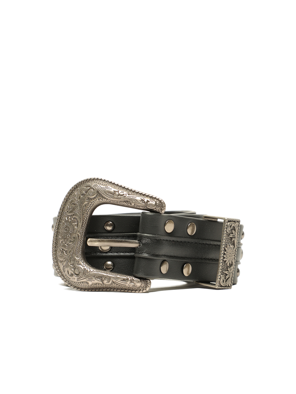 Ремень Cross And Studs Faux
