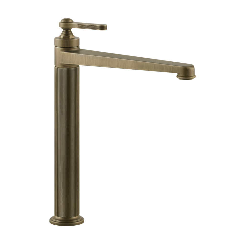 Смеситель для раковины Gessi Venti20 высокий, с донным клапаном