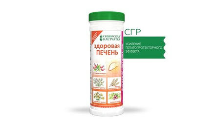 Здоровая печень, Клетчатка Сибирская, 170 г