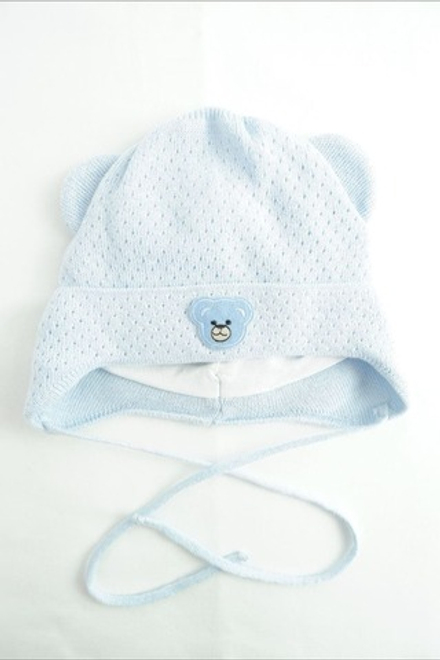 Шапочка с завязками