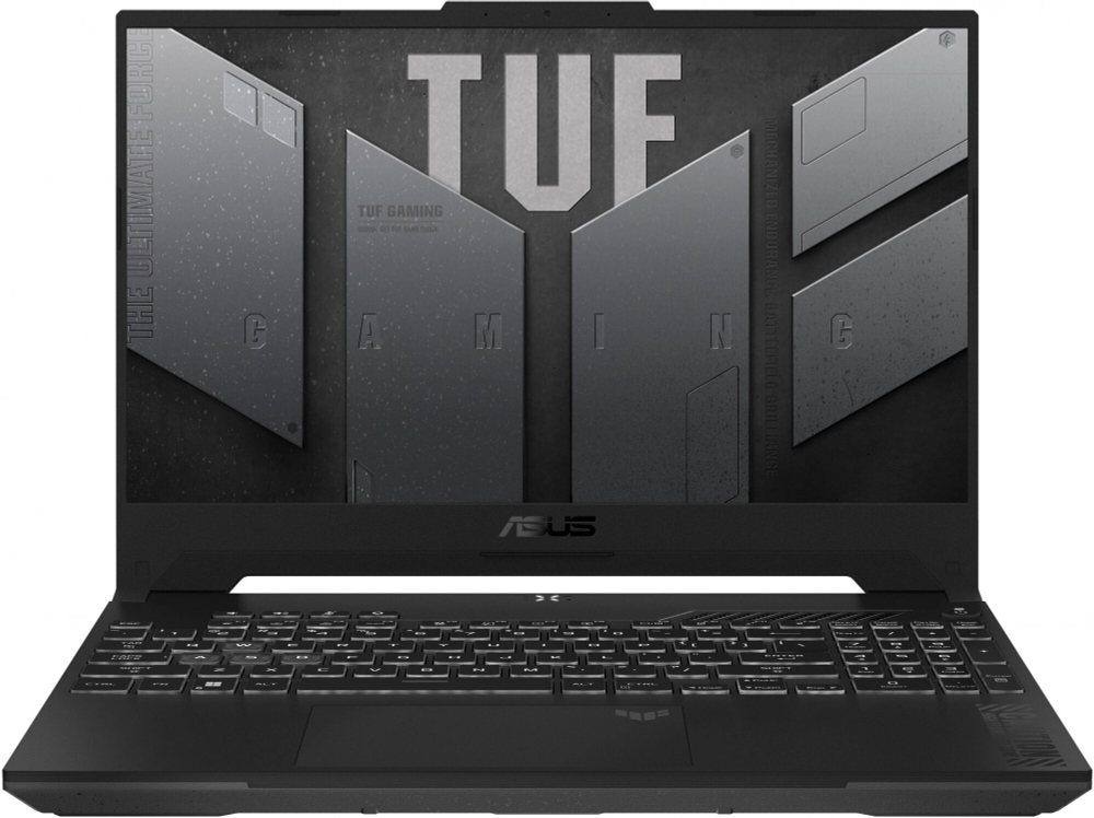 Ноутбук ASUS TUF Gaming A15 FA507NU-LP141 15.6" FHD IPS 250N 144Hz/R5-7535HS/16Gb/512Gb SSD/RTX 4050 6Gb/DOS/Mecha Gray/Русская раскладка