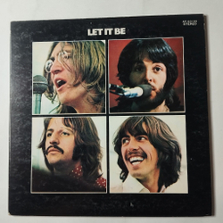 Винтажная виниловая пластинка LP The Beatles Let It Be (Japan 1971) (No Obi) (Red Wax Vinyl)