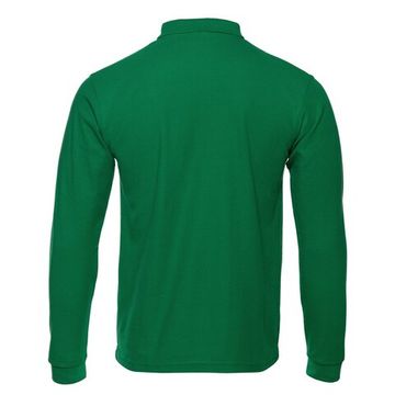 Рубашка поло дл.рукав (зелён)