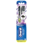 Oral-B, Pro-Flex, зубная щетка с древесным углем, мягкая, 2 шт.