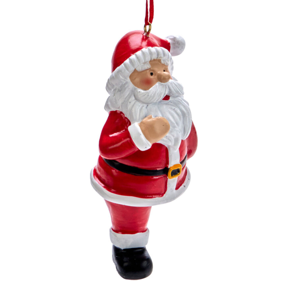 Елочное украшение Санта йог 5.3*7.8*9.5 см в ассортименте
