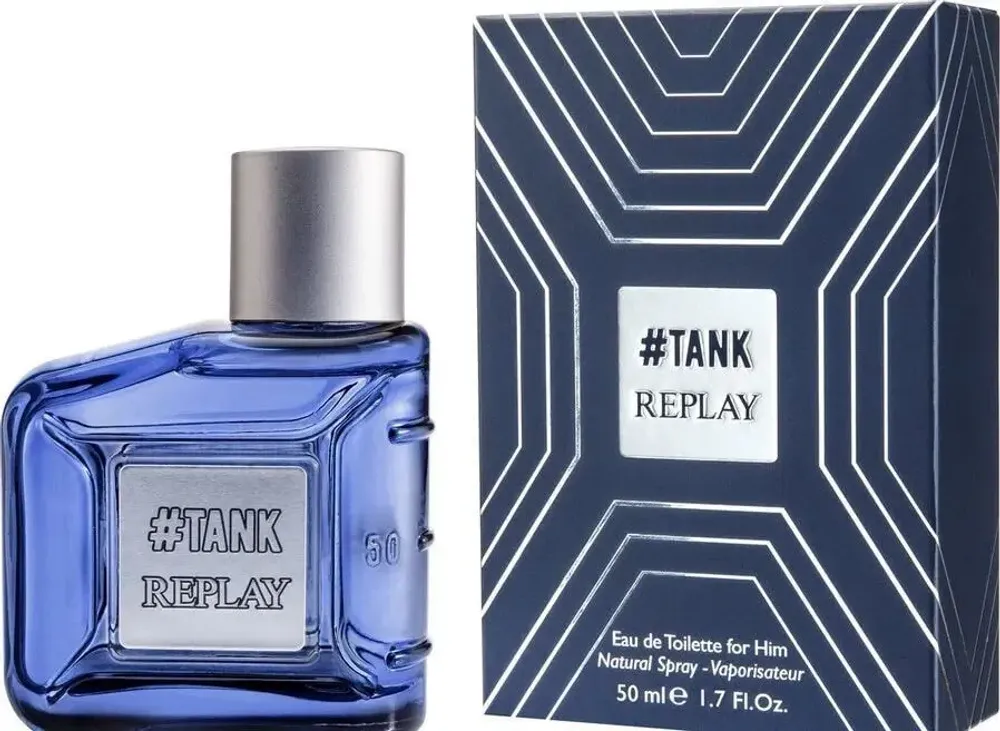Мужская парфюмерия Replay Tank EDT 50 мл Туалетная вода