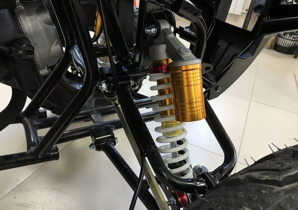 Квадроцикл RAPTOR Max Pro 250 (жёлтый/чёрный) (2024)