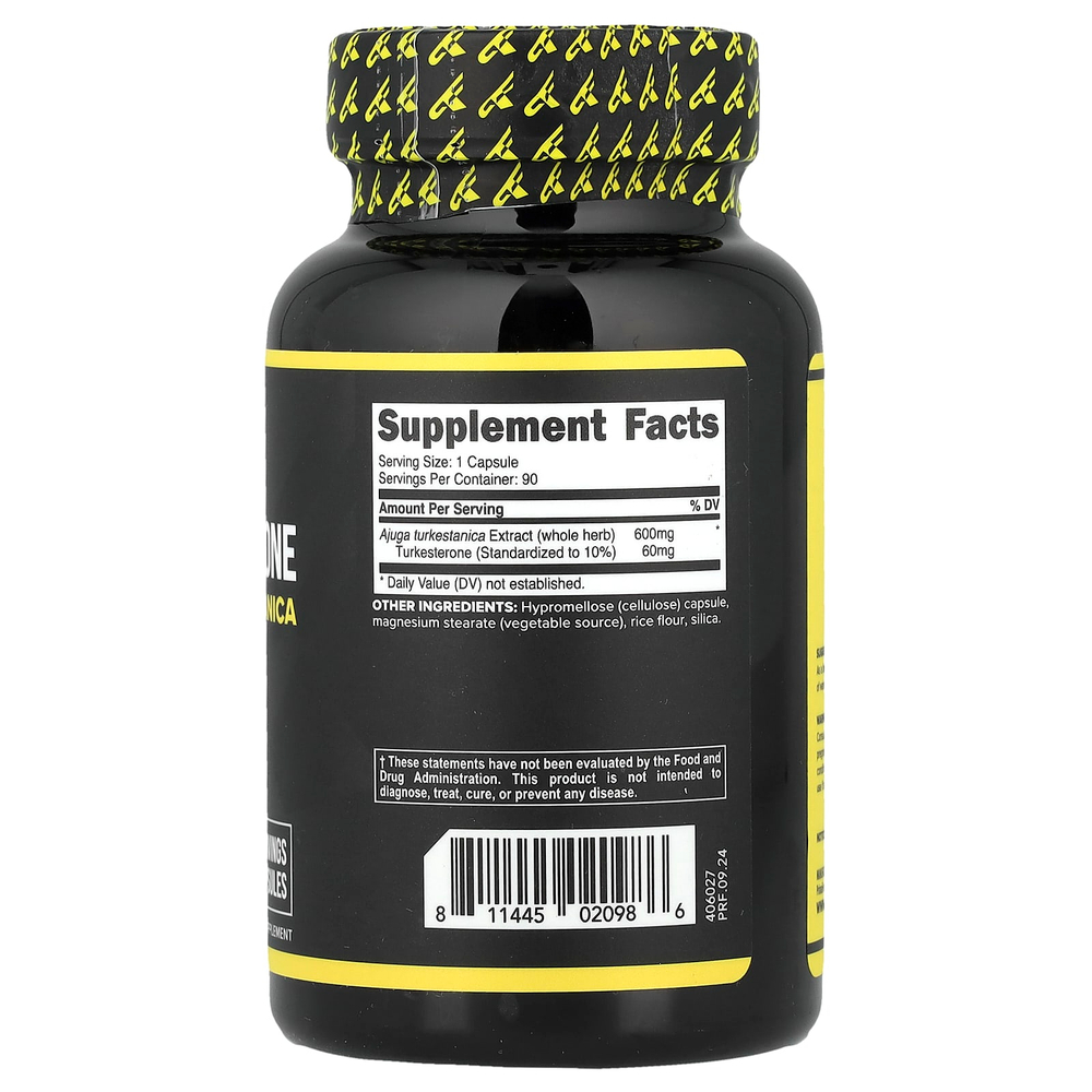 Primaforce, Туркестерон, 600 мг, 90 капсул