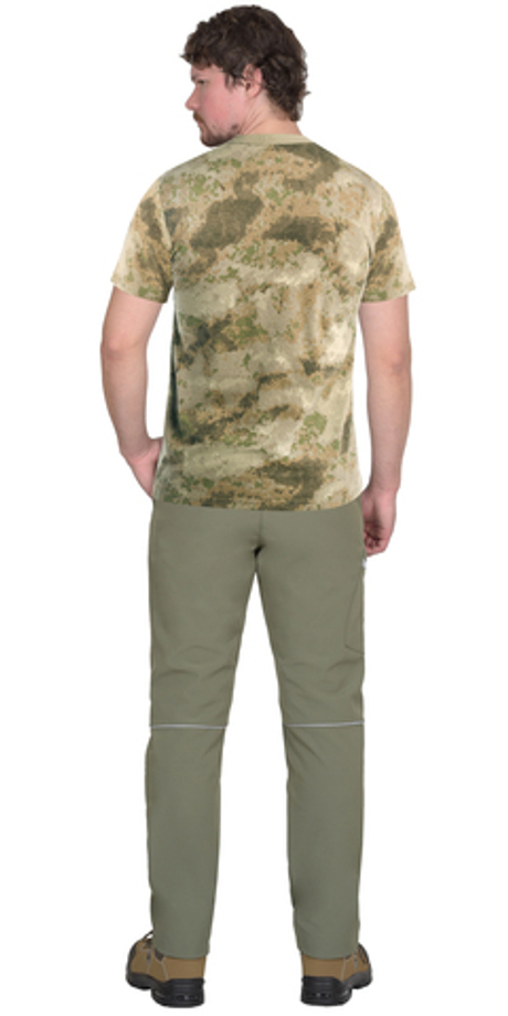 Футболка КМФ Мох песок