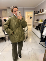 Пуховик с поясом HEWSTON