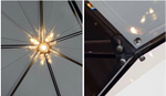Pendant design lamp  Maxhedron Vertical by Bec Brittain (Smoky)