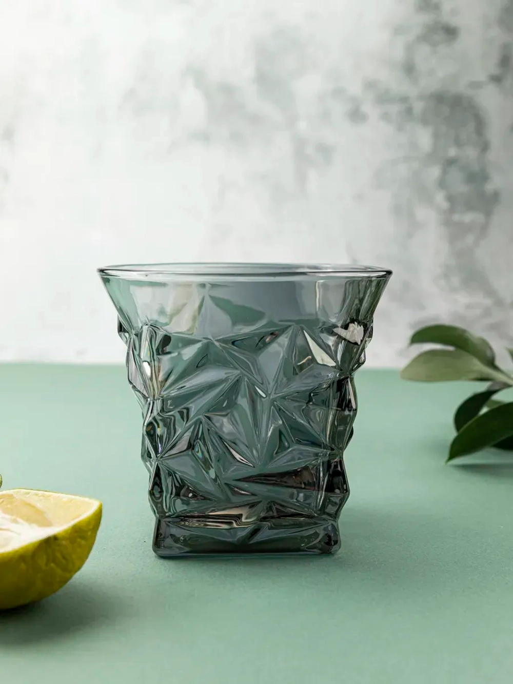 Набор бокалов кристалл, 300 мл. 6 шт. Черные