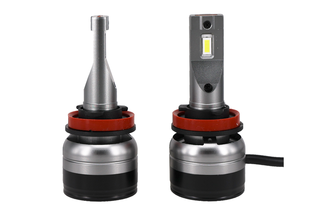 Светодиодные лампы H8/H9/H11/H16 F16 5500K, 12V, 40W (комплект, 2шт)