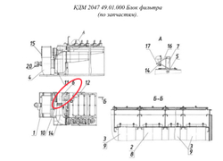 КДМ 2047 49.01.560 Установка вентилятора