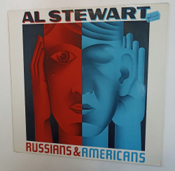 Винтажная виниловая пластинка LP Al Stewart Russians and Americans (Holland 1984)