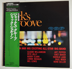 Винтажная виниловая пластинка LP Jack Sheldon And His Exciting All-Star Big-Band Jacks Groove (Japan 1992) (Obi)