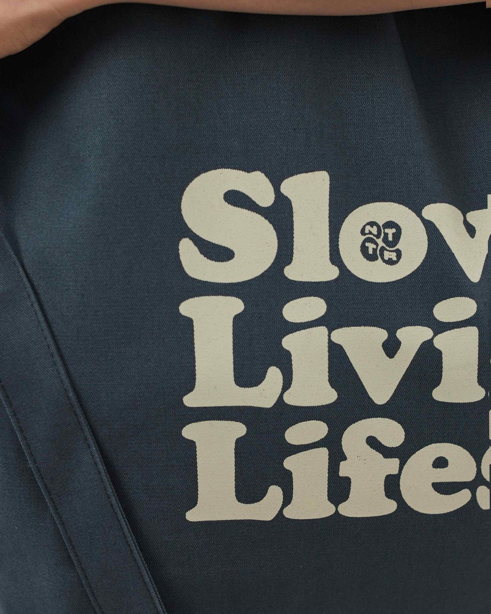 Шоппер NTTR BShopperbag Slow Living Lifеstyle серый