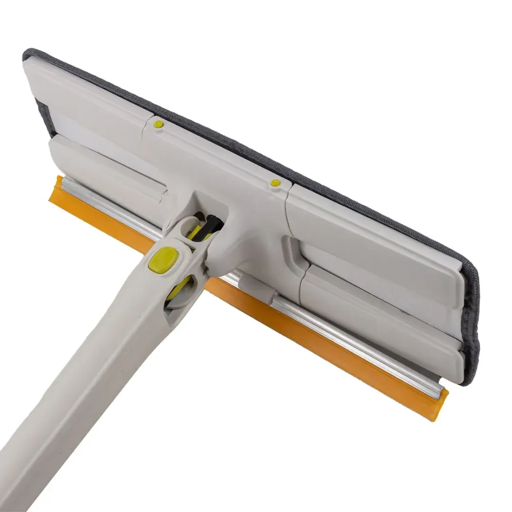 Швабра с отжимным механизмом''бабочка''и скребком WMC TOOLS WMC-3H(white)