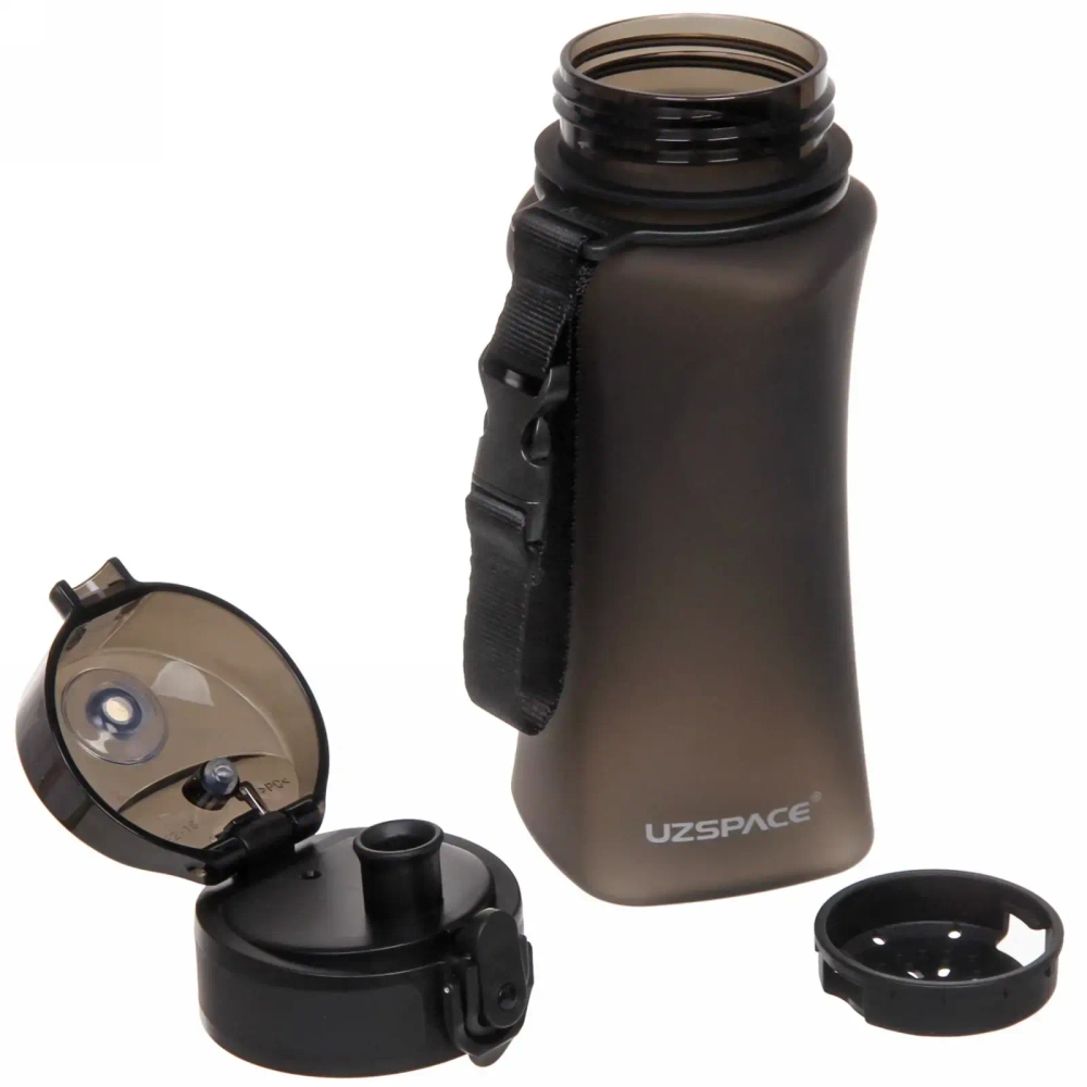 Бутылка спортивная UZSPACE Twisted Fitness 6007 (350 мл)