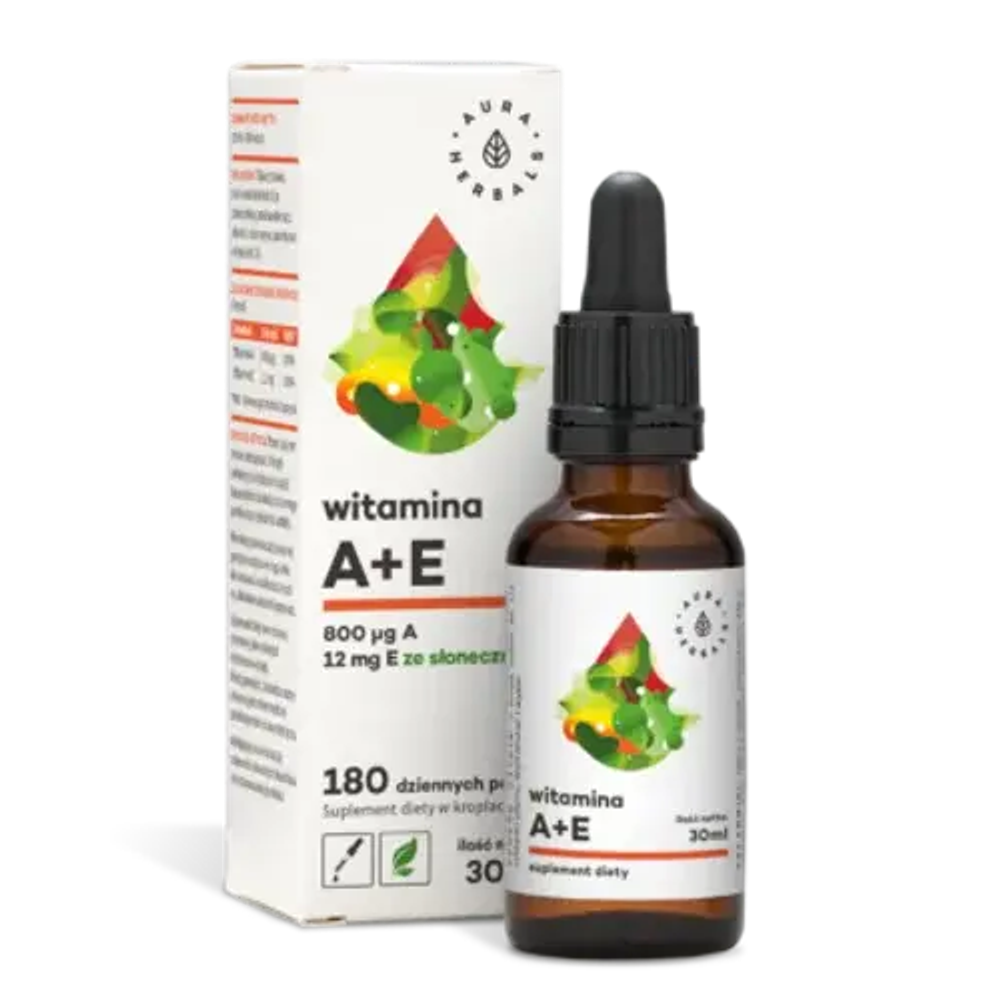 Капли Aura Herbals Vitamin A+E Forte, 30 мл