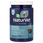 NaturVet, улучшенная формула для суставов, с коллагеном и куркумой, для собак, бекон, копченый на дровах пекана, 60 мягких жевательных таблеток, 180 г (6,3 унции)