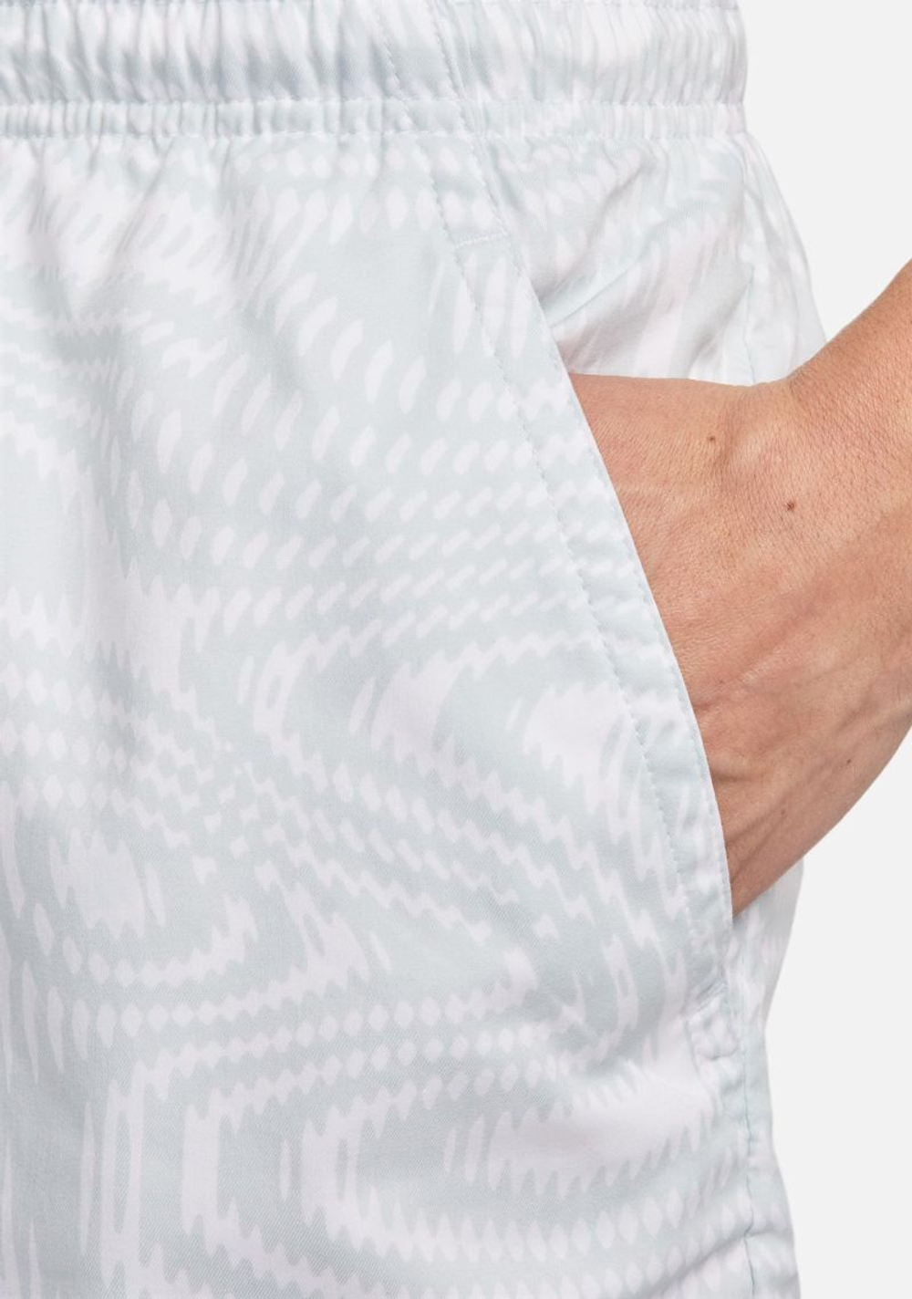 Мужские теннисные шорты Nike Court Heritage 6" Dri-Fit Tennis Shorts - белый