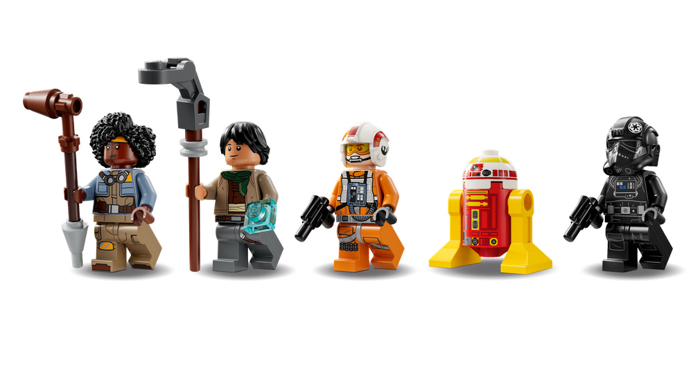 Конструктор Лего Звёздные войны TIE-истребитель и гибрид X-Wing 75393 | LEGO Star Wars Fighter Mash-up 1063 детали 9+