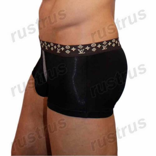 Мужские трусы хипсы черные LV