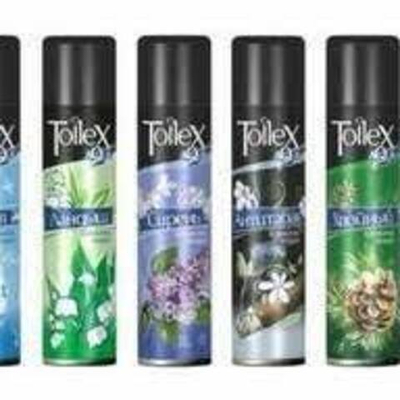 Освежитель воздуха "Тойлекс" 300мл ассортимент/12