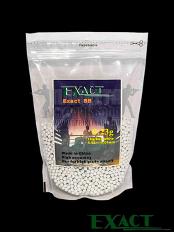 Шары Exact 0,23 g (белые, 4350 шт, 1кг, пакет)