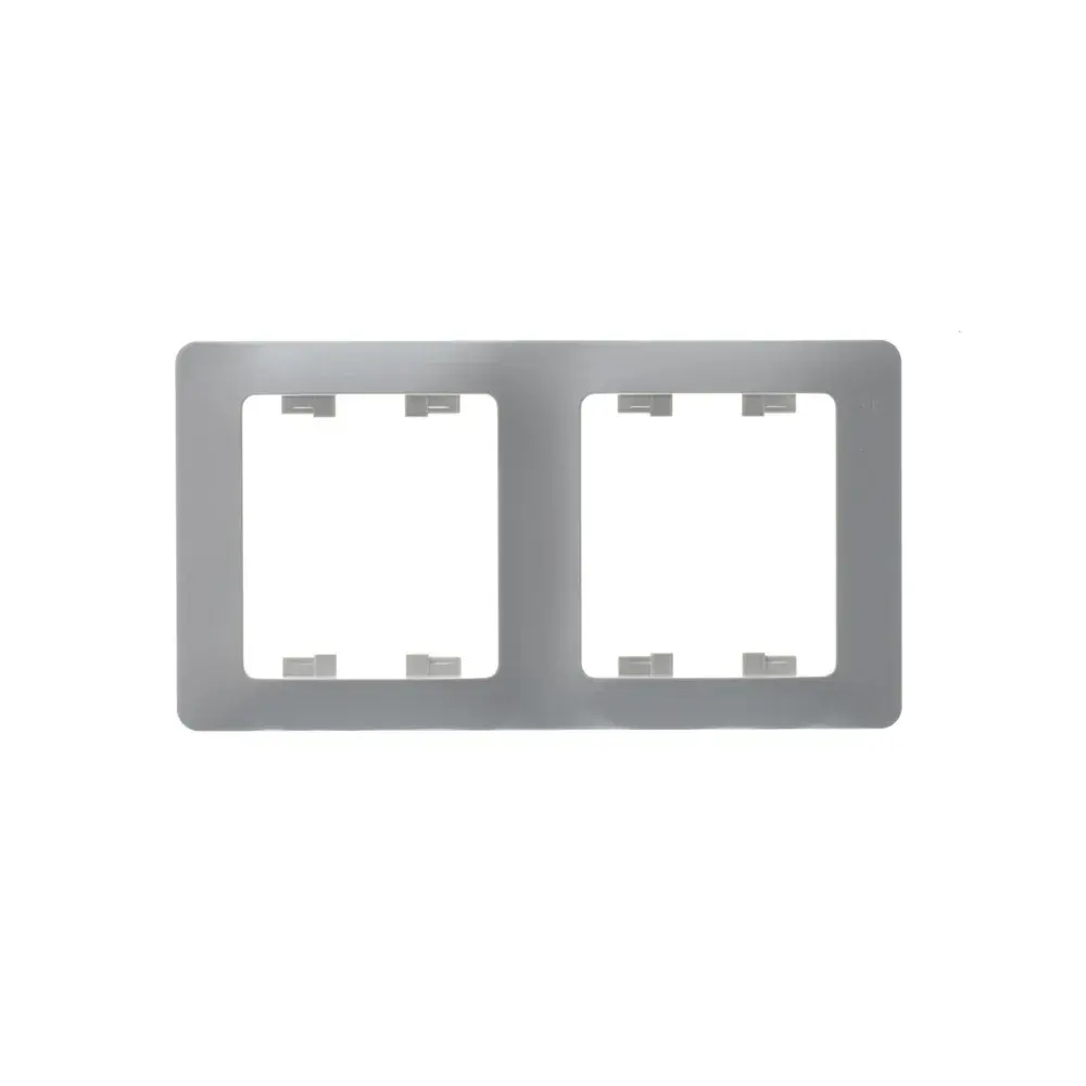 GLOSSA 2-постовая РАМКА, вертикальная, ПЕРЛАМУТР