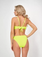 купальник раздельный 3 в 1 топ в рубчик и туника пляжная