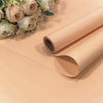 Пленка В рулоне 10 м х 58 см "Корейская" (Персиковый)
