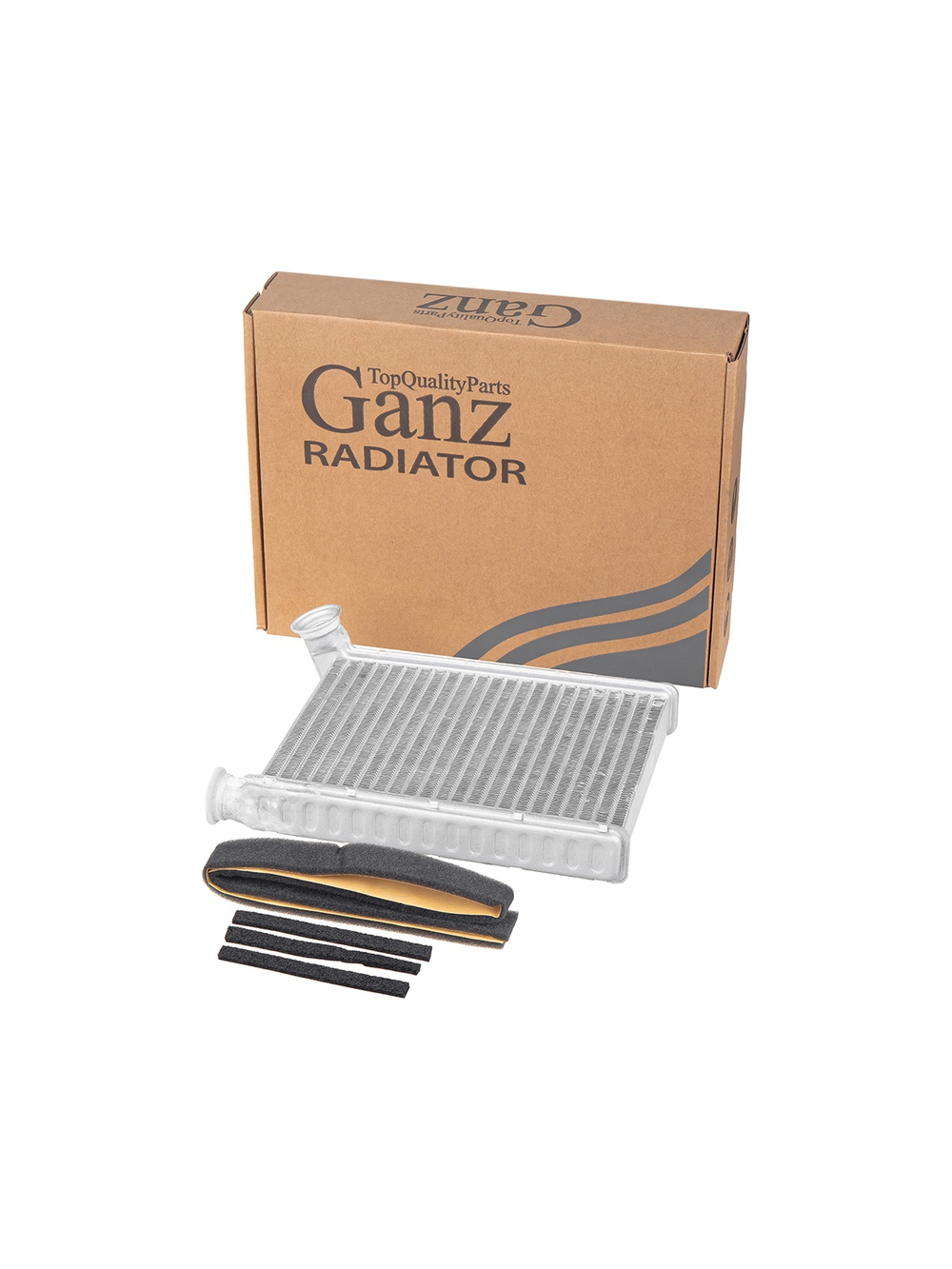 Радиатор отопителя (печки) для LADA Vesta 15->/X-Ray 15-> / RENAULT Kaptur 16-> GANZ GIC06257