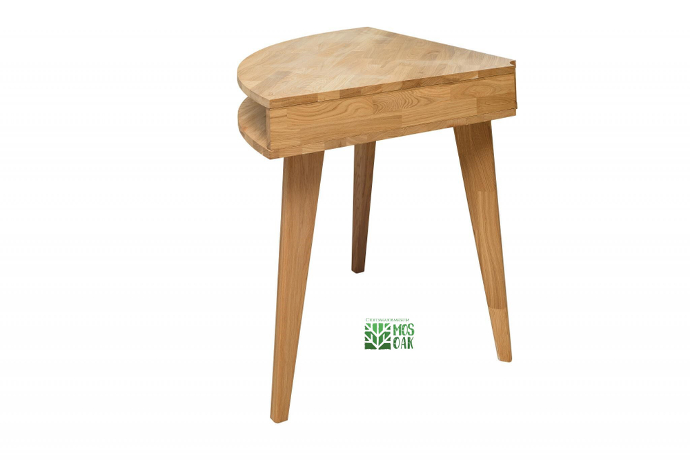 Стол угловой туалетный из массива дуба Nord