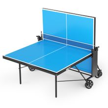 Теннисный стол UNIX Line Compact indoor 18mm MDF (Blue)