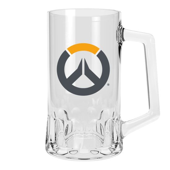 Кружка стеклянная Overwatch Logo Tankard 500ml ABYVER096