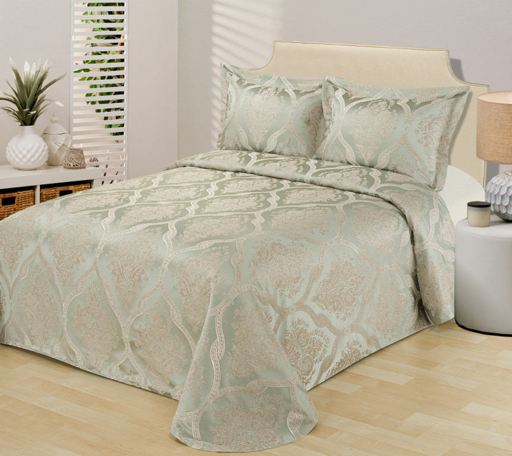 Покрывало 240х260 Sofi De MarkO Жаннин изумруд