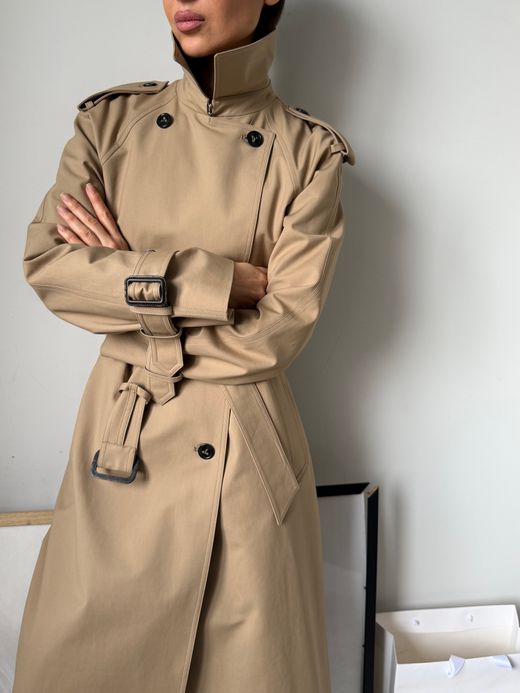 Хлопковый тренч 12 Storeez, S