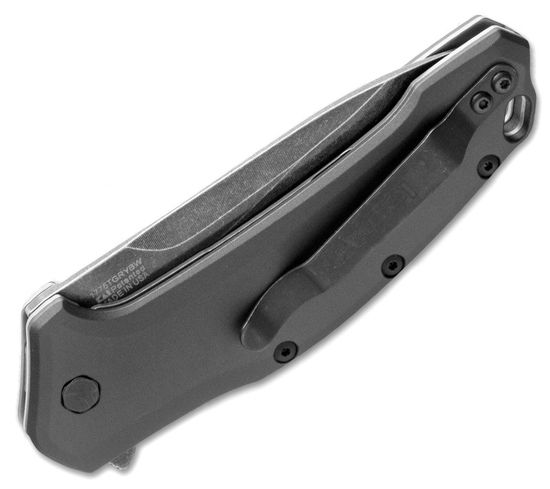 Складной нож KERSHAW Link Gray Tanto 1776TGRYBW c клинком из стали 420HC, рукоять алюминий