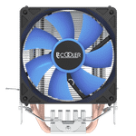 Вентилятор для процессора PCCooler S93 V2 TDP 120W 3-pin 1700/1200/115x/AM5/AM4/AM3 Черный с Синим