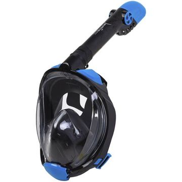 Маска полнолицевая Marlin Travel черный/синий/черный